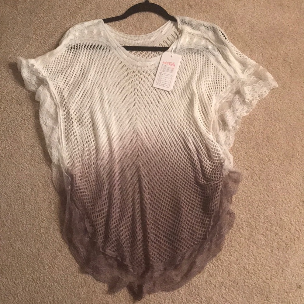 Knit Blouse/Cover up